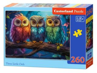 Obrázek z Puzzle Tři sovičky 260 dílků 